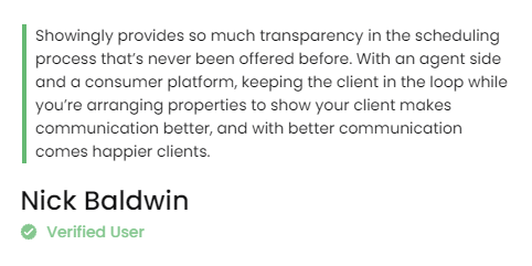 Nick Baldwin's review of Showingly