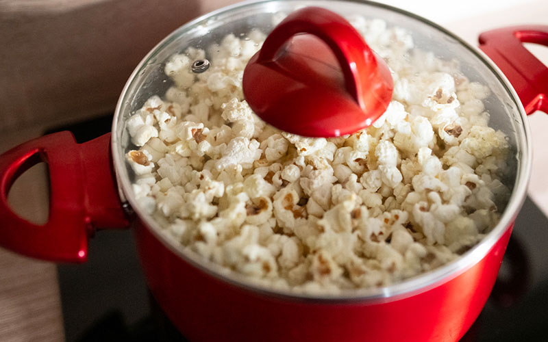 popcorn for an open house