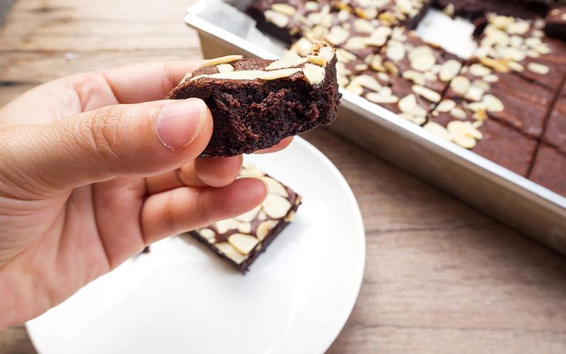 Real estate open house food ideas: Brownie Bites